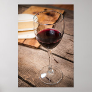 Wine and cheese poster