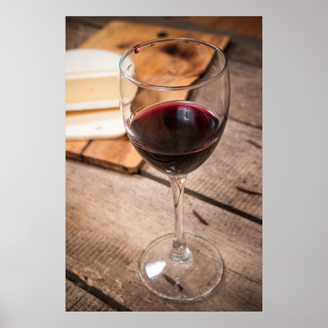 Wine and cheese poster (Front)