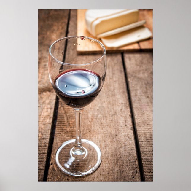 Wine and cheese poster (Front)