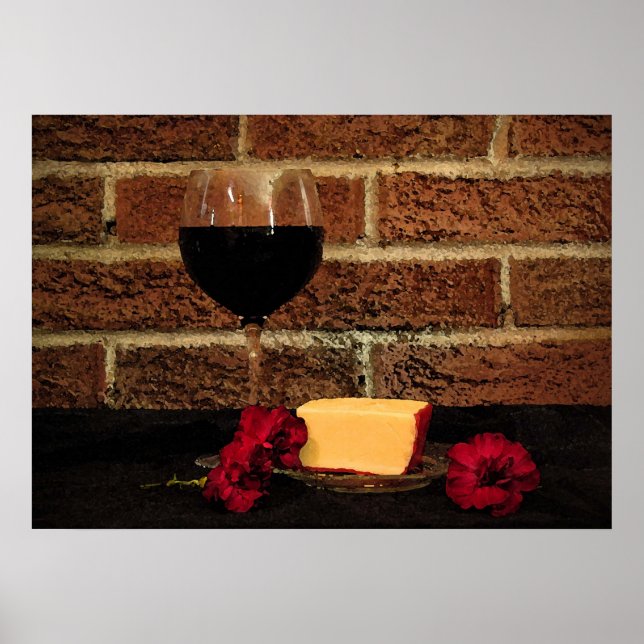Wine and Cheese Poster (Front)