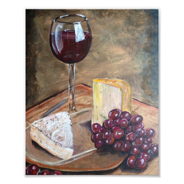 Wine and Cheese Print (Front)