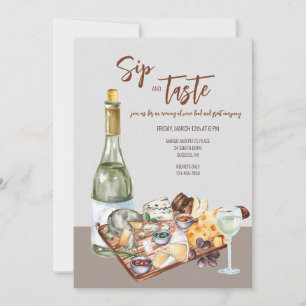 Wine and Cheeseboard Invitation