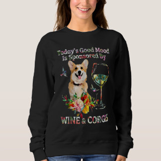 Wine And Corgis Sweatshirt