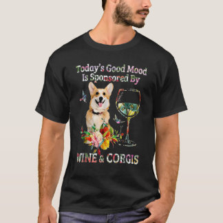 Wine And Corgis T-Shirt