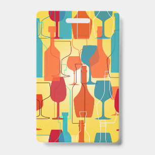 wine and dine ID badge