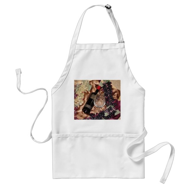 Wine and Grape Theme Gifts - Apron (Front)