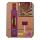 "Wine and H'orderves" 8x10 Acrylic Puzzle w/Tin