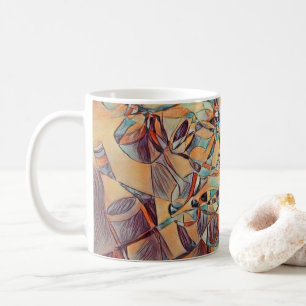 Wine and wine bottles art Coffee Mug