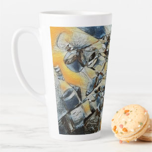 Wine and wine bottles art Coffee Mug