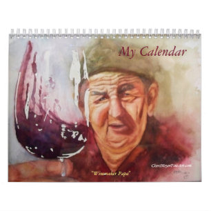 Wine Art Calendar