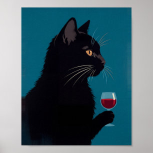 Wine Art Vintage Painting Poster