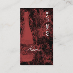 Wine Bar Business Card