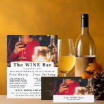 Wine Bar Scene, Wine Bar/Winery Advertising Flyer<br><div class="desc">Wine Bar Scene,  Wine Bar/Winery Advertising Flyers By The Business Card Store.</div>