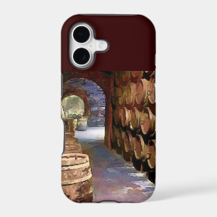 Wine Barrels in the Wine Cellar