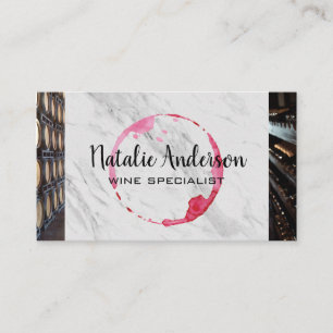 Wine Barrels   Wine Bottles Business Card