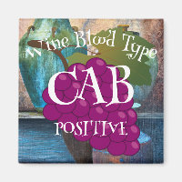 Wine Blood Type CAB Positive o ab b negative