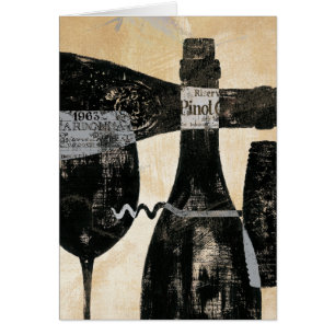 Wine Bottle and Glass