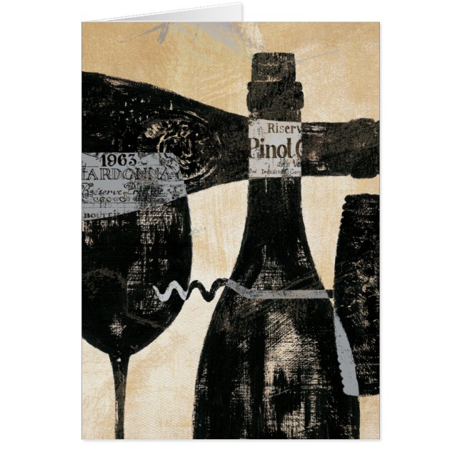 Wine Bottle and Glass (Front)