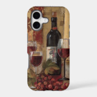 Wine Bottle and Wine Glasses