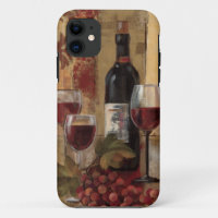 Wine Bottle and Wine Glasses