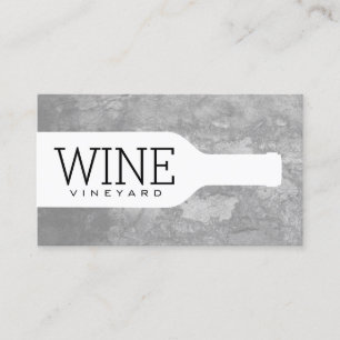 Wine Bottle Business Card