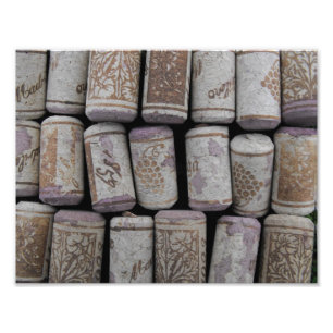 Wine Bottle Corks Phototography Print