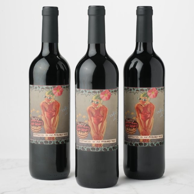 Wine bottle label (Bottles)