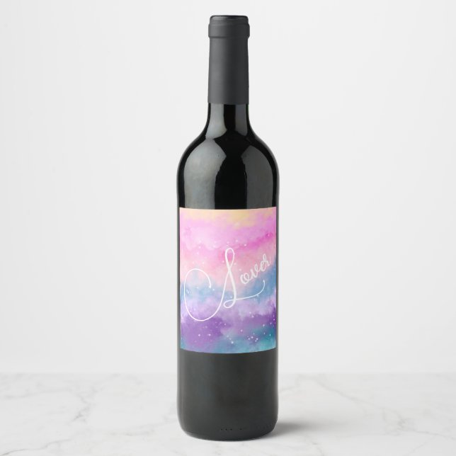 Wine Bottle Label  (Front)