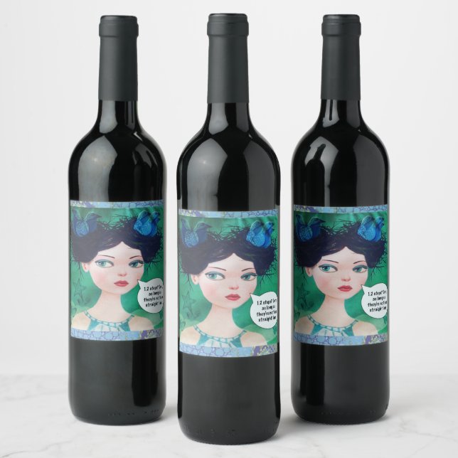 Wine bottle label (Bottles)