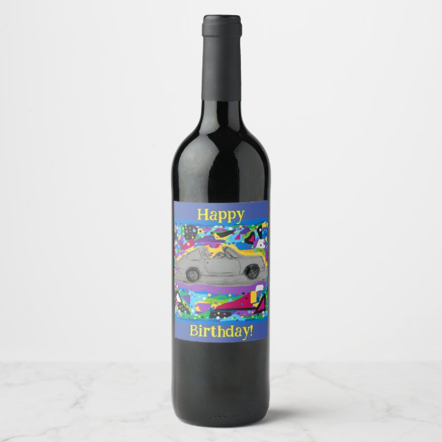 Wine Bottle Label (Front)