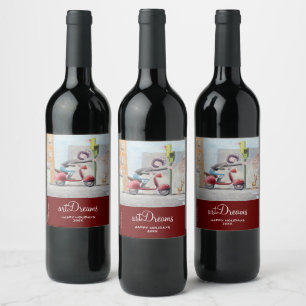 Wine Bottle template Wine Label