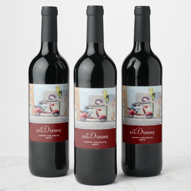 Wine Bottle template Wine Label (Bottles)