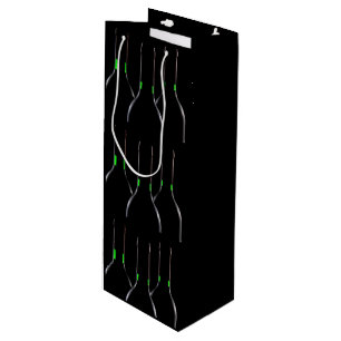 Wine Bottles Black Wine Gift Bag