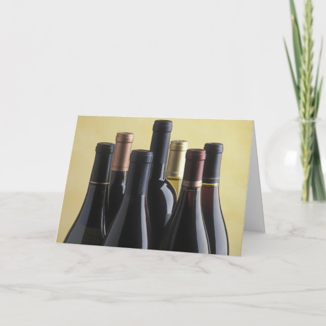 Wine Bottles Card (Front)