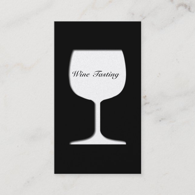 Wine Business Card (Front)
