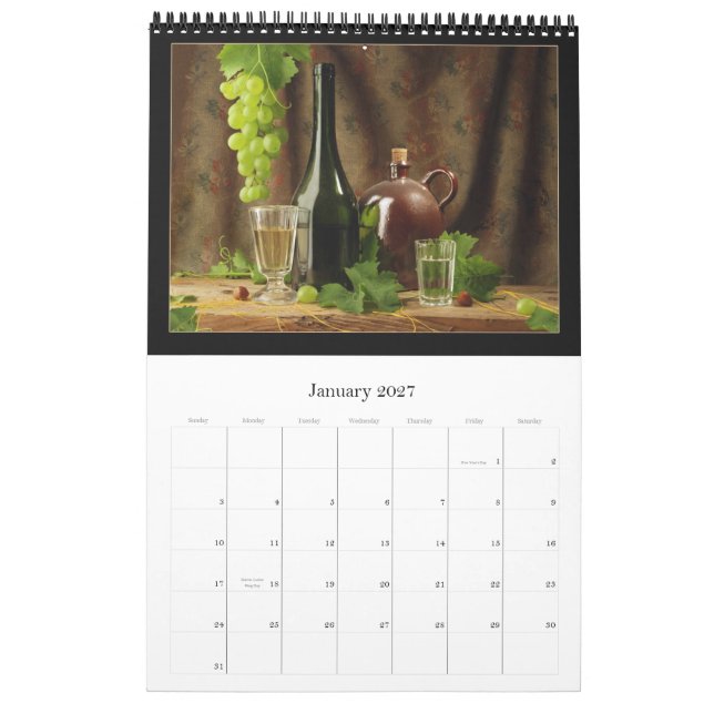 Wine Calendar 2011 (Jan 2027)