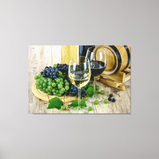 Wine Canvas Print (Front)