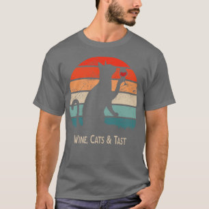 Wine Cats Tast T-Shirt