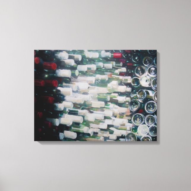 Wine Cellar 2012 Canvas Print (Front)
