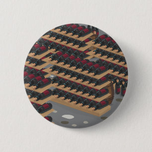 Wine Cellar 6 Cm Round Badge