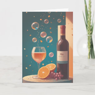 Wine Cellar Birthday Shine Card