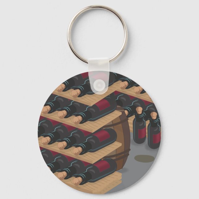 Wine Cellar Key Ring (Front)