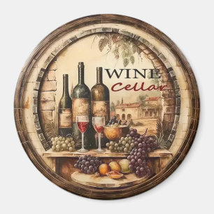 Wine Cellar Magnet