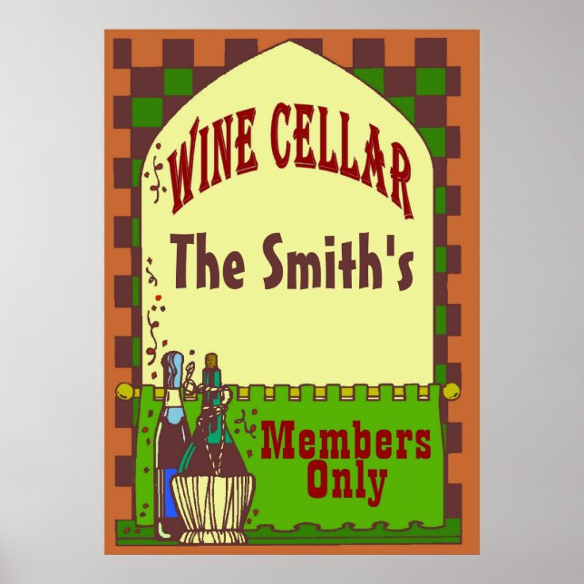 Wine Cellar Poster (Front)