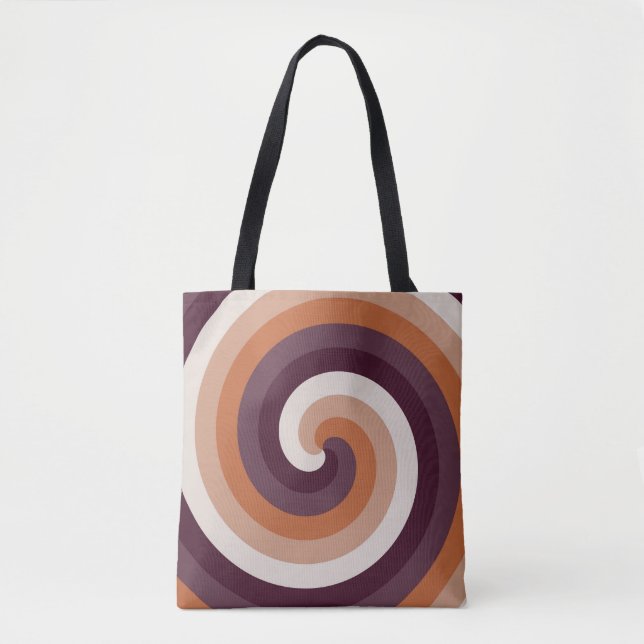 Wine Cellar Spiral Tote Bag (Front)
