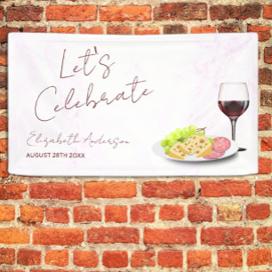 Wine & Charcuterie Bridal Shower Banner