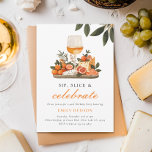 Wine & Cheese 40th Birthday Party Invitation<br><div class="desc">Wine & Cheese 40th Birthday Party Invitation</div>