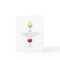 Wine Christmas Greeting Card