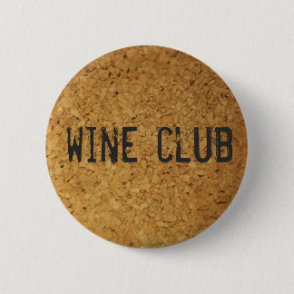 Wine Club 6 Cm Round Badge