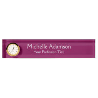 Wine Colour Professional Plain Modern